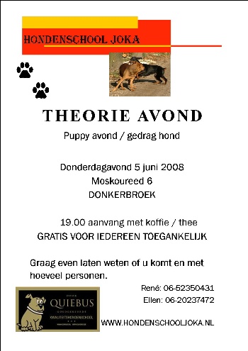 Gedragstherapie voor uw hond of kat, Quiebus licentie