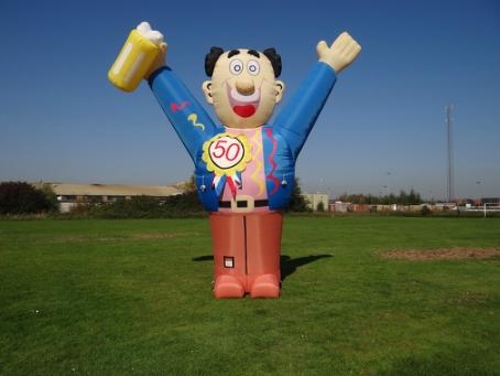 Opblaasbare Abraham huren in Hilversum