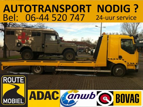 Autotransport boottransport schaftkeet transport tractortransport pipowagen transport