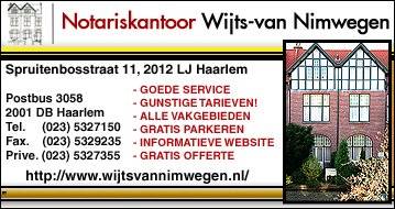 Notaris Haarlem: Notariskantoor Wijts-van Nimwegen