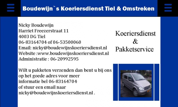 Iemand voor een nachtroute en 1 voor pakketdienst