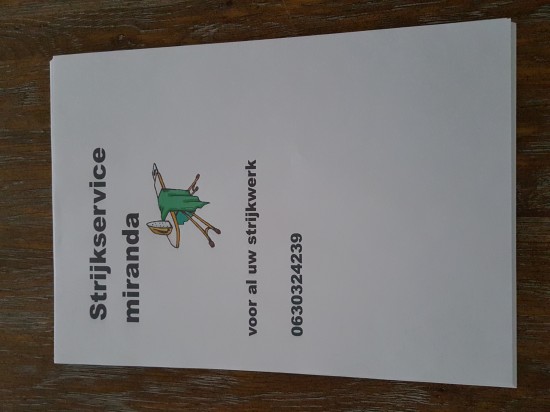 Strijk service miranda