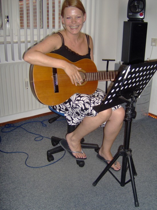 Gitaarles, drums, zang, piano in Apeldoorn.
