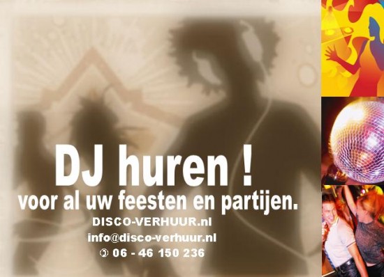 Disco-verhuur voor al uw feesten en partijen