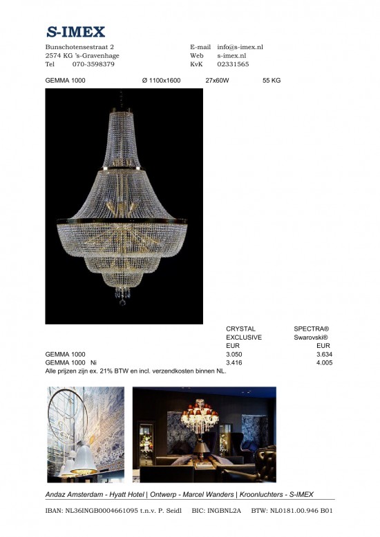Kristallen verlichting