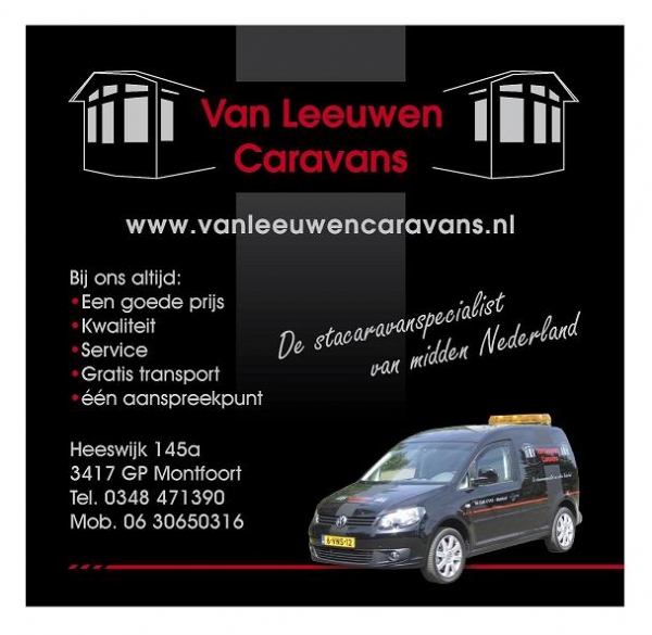 Van leeuwen caravans de stacaravanspecialist