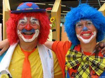 Clowns van Stichting Wuppie & Wappie