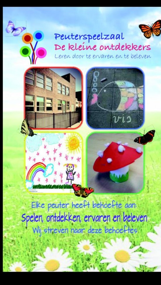 Peuterspeelzaal De kleine ontdekkers Almere-Poort