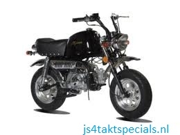 4takt bromfietsen klassiek Honda model Dax Monkey Gorilla