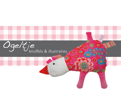 Webwinkel van orginele 'Ogeltje' producten. Voor unieke knuffels, geboortekaartjes en kinderkamerkun