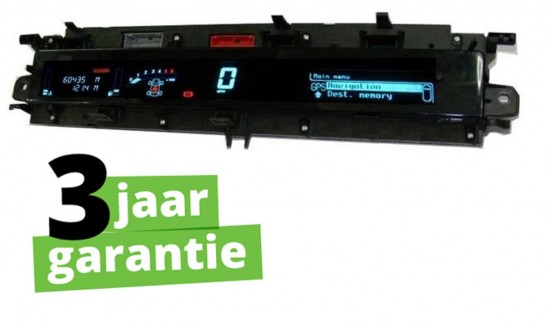 Espace, Scenic dashboard tellerklok klokkenstel reparatie