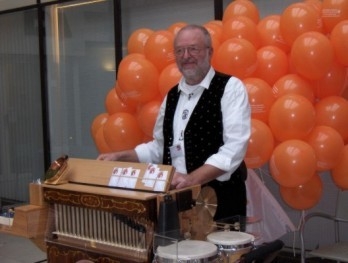 Draaiorgel te huur voor 22,50 per uur.