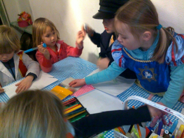 Uit eten met de kinderen