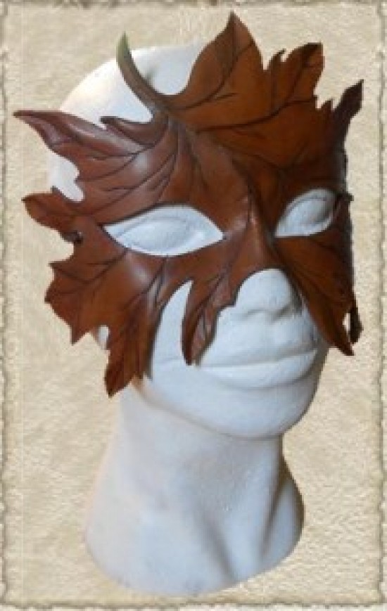Workshop leren maskers