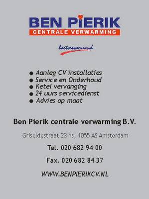 Zorgloos genieten van warmte en warm water?