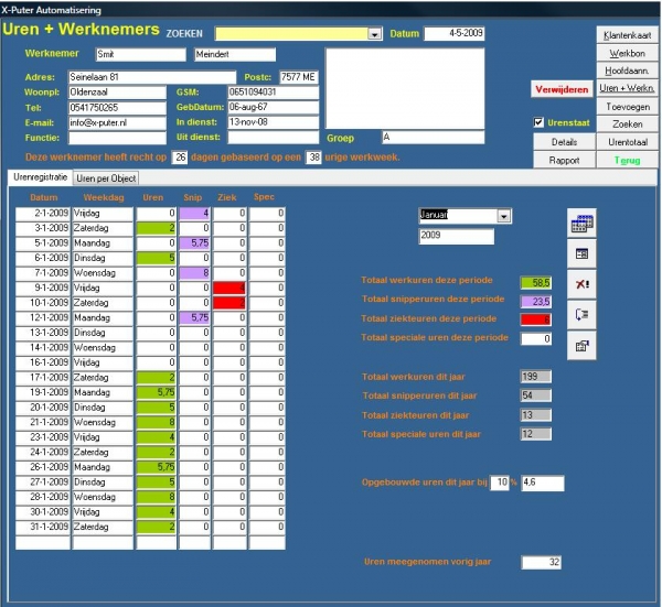 ProBon ! Software met planning en werkbonnen voor schoonmaakbedrijven !