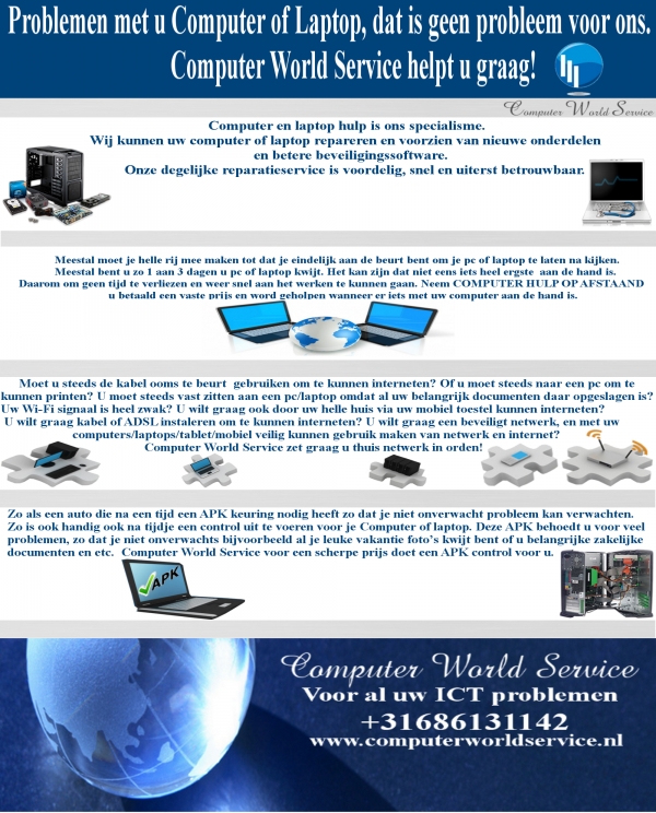 Computer & laptop Reparatie en Onderhoud