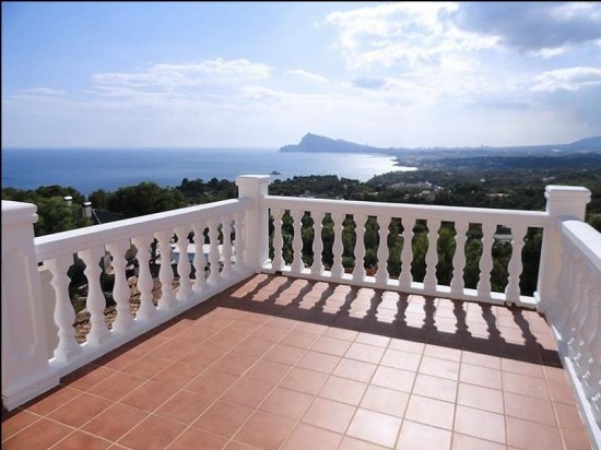Geschakelde woning met zeezicht Altea Hills Spanje