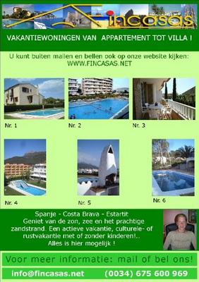Vakantie aan de COSTA BRAVA
