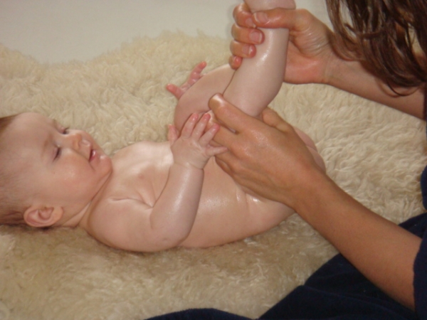 Cursus babymassage aan huis, omg.Haarlem-Amsterdam