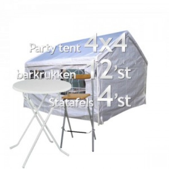Partytent statafel verhuur eindhoven helmond veldhoven
