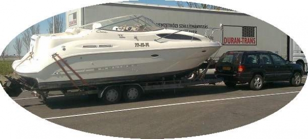 Vakkundig Boottransport tot 9m & 2750 KG