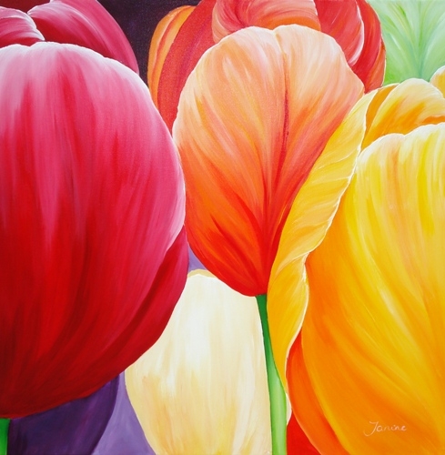 Bloemenschilderijen