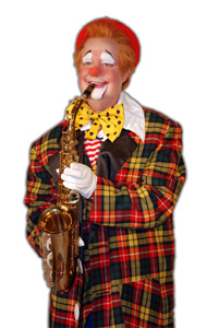 Clown Saxo Alles op het gebied van kindervermaak