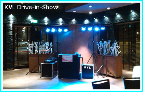 Bruiloft, feest drive-inshow, artiest of karaoke vanaf €80 p/u