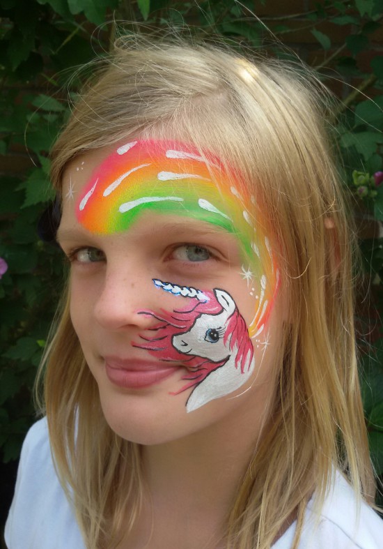 Schminken op feestjes en kinderpartijtjes