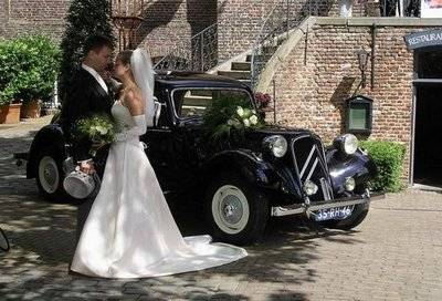 Klassieke trouwauto's
