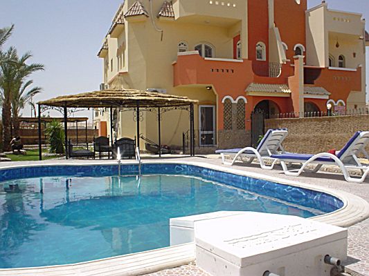 Egypte villa appartement met prive zwembad te huur