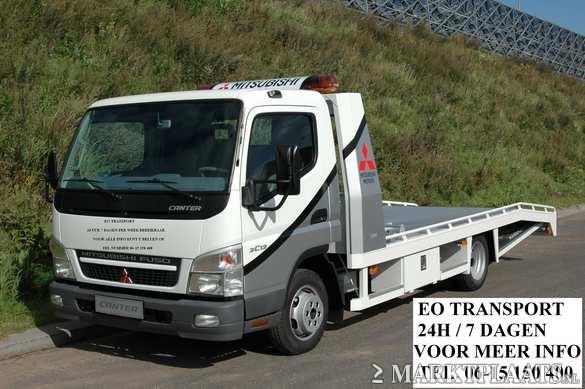 Autotransport autovervoer oprijwagen autoambulance berging