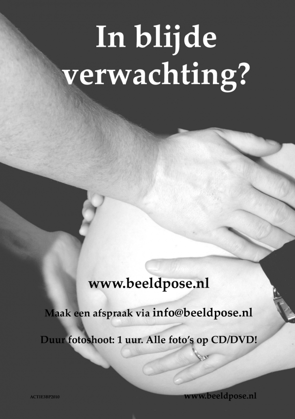 Hoera, een kindje op komst