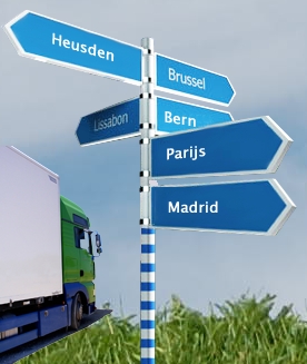 Uw verhuizer naar Zwitserland, Frankrijk, Spanje en Portugal