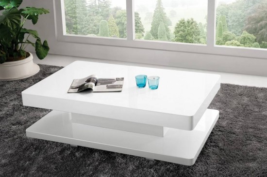 Salontafel hoogglans wit — foto 1
