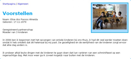 Gastouder heeft per direct nog plaats