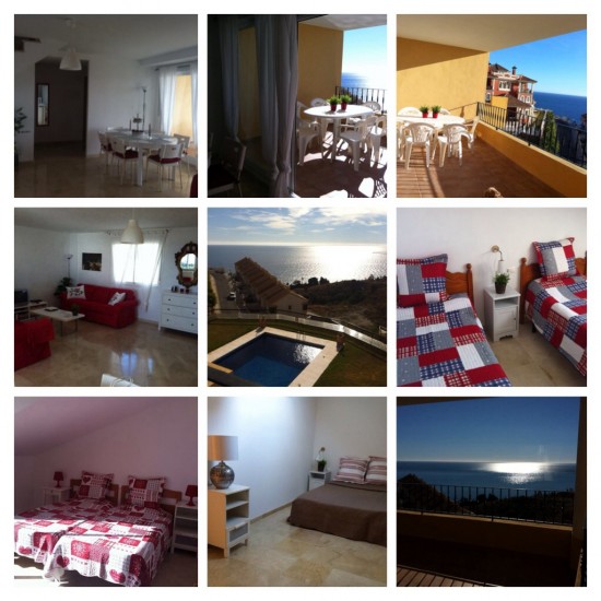 Aangeboden 6 pers. Appartement aan ZEE! Costa del Sol Spanje met uniek uitzicht. — foto 2