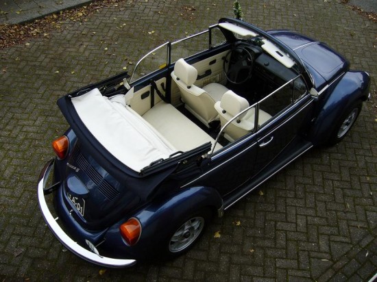 Trouwen in de mooiste kever cabriolet trouwauto van Nederland - verhuur oldtimerbussen met chauffeur — foto 2