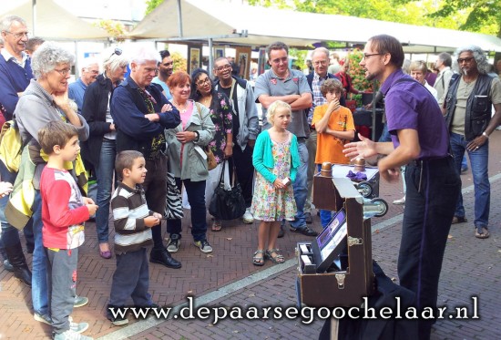 Schoolvoorstelling door Quintus de paarse goochelaar — foto 2