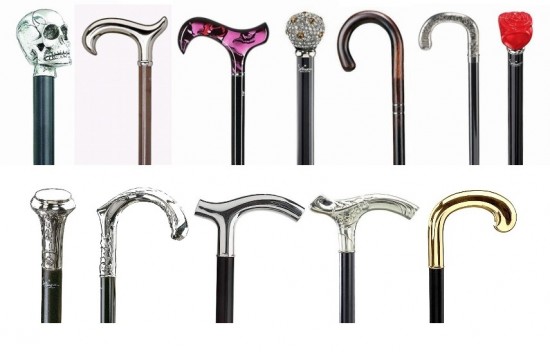 Wandelstokken - sierstokken - steunstokken. Zeer mooi assortiment! — foto 2