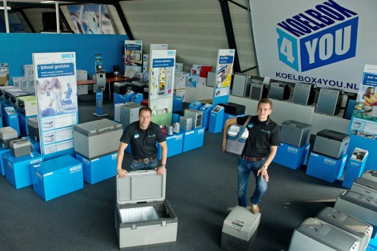 De enige in Nederland met zo'n groot assortiment koelboxen van de merken WAECO, Dometic en Mobicool. — foto 2