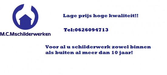 M.C.Mschilderwerken heeft nog tijd vrij — foto 2
