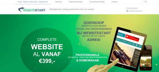 Website laten maken + CMS €399 | Laat uw website maken door WebsiteStart — foto 2