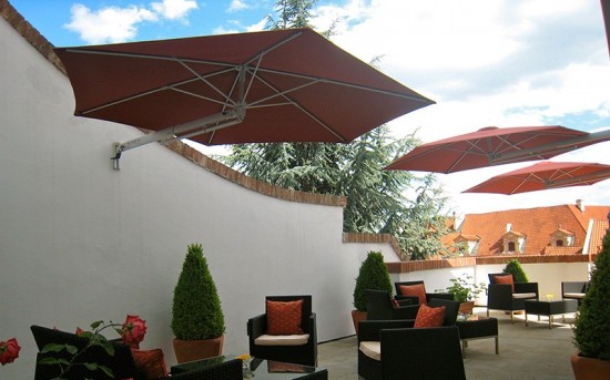 Solero P4 muur parasol — foto 2