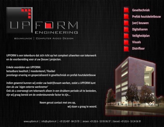 UPFORM: tekenwerk en voorbereiding voor al uw (bouw) projecten — foto 2