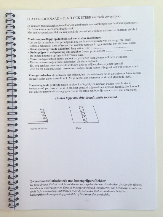 Workshop omgaan met je lockmachine / covermachine, cursus — foto 2