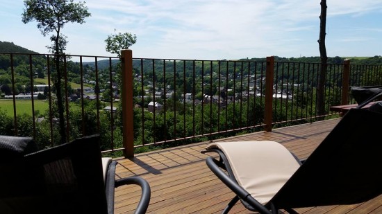 Ardennen Durbuy luxe wellness chalet te huur met enig mooi uitzicht!!!! — foto 3