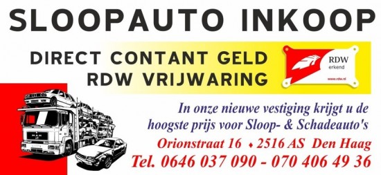 Sloopauto inkoop Den haag dezelfde dag u autowrak opgehaald — foto 3