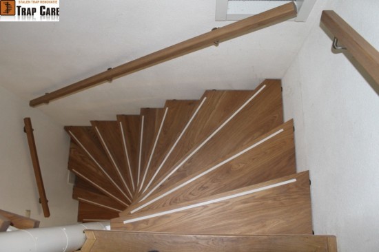 Traprenovatie voor wenteltrap of spiltrap — foto 3